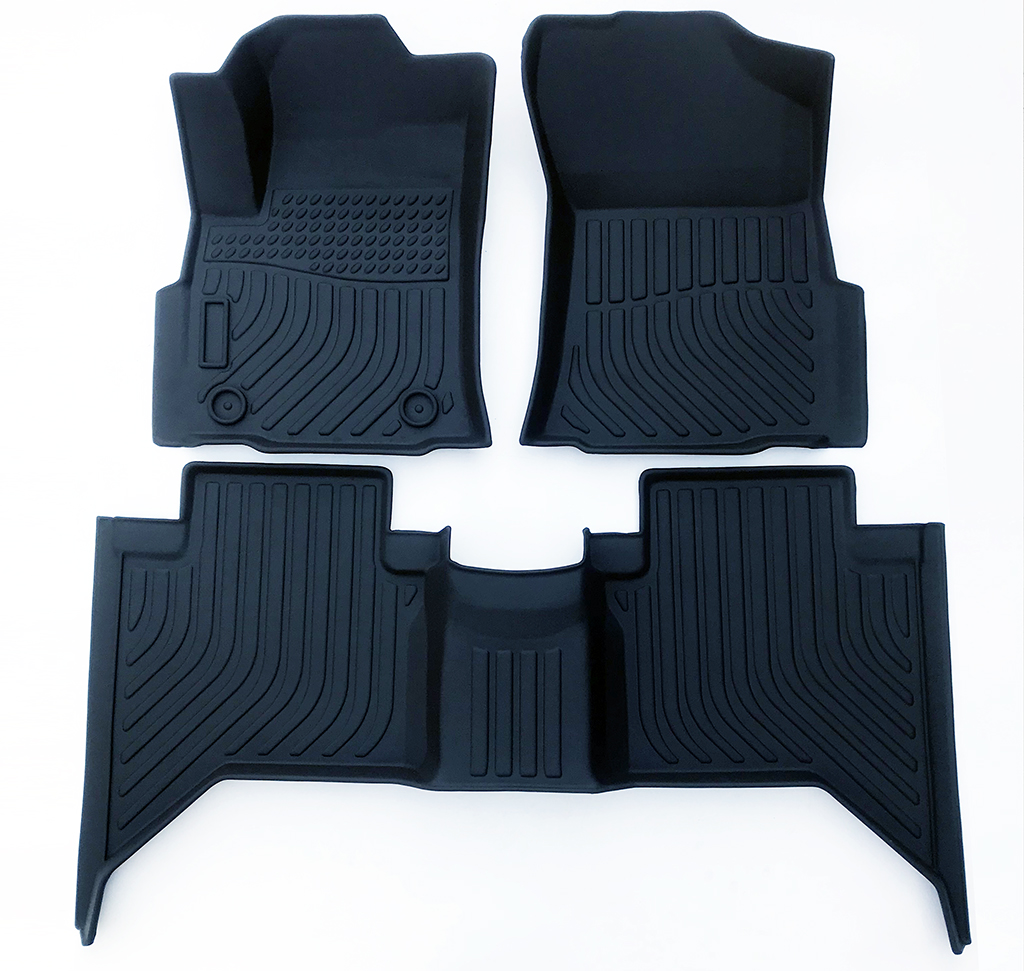 3d Tpe Weather Car Floor Liners Mat For 2015 2019 Toyota Hilux 3093