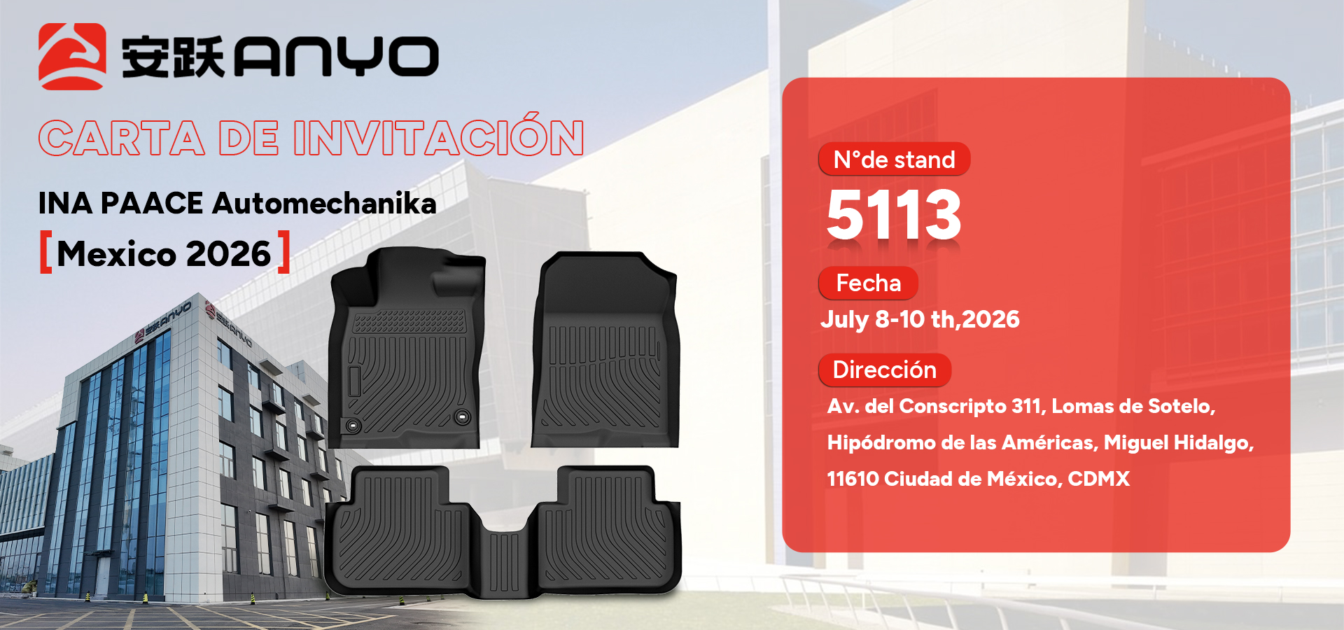INA PAACE Automechanika Mexico 2026