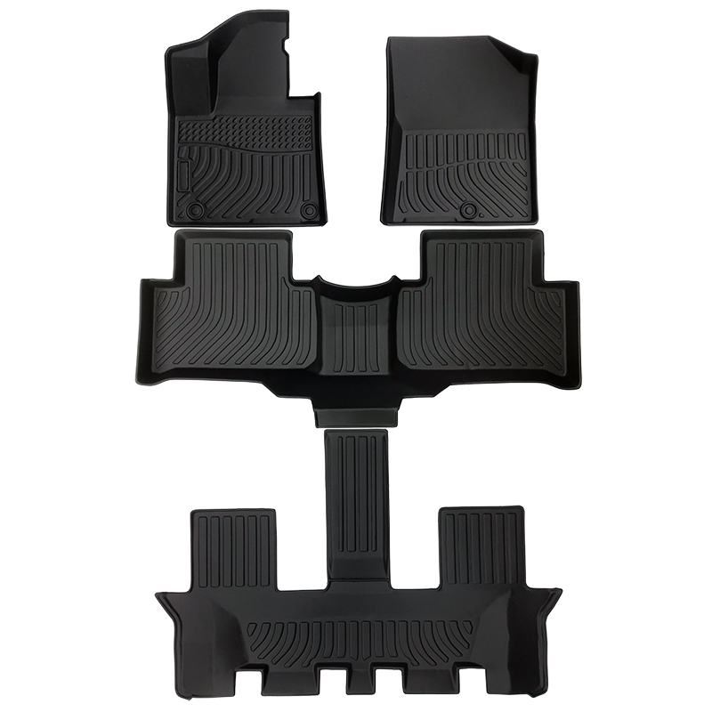 TPE Rubber All-Weather Floor Mats For Toyota Corolla 2020-2024 – Black Liners