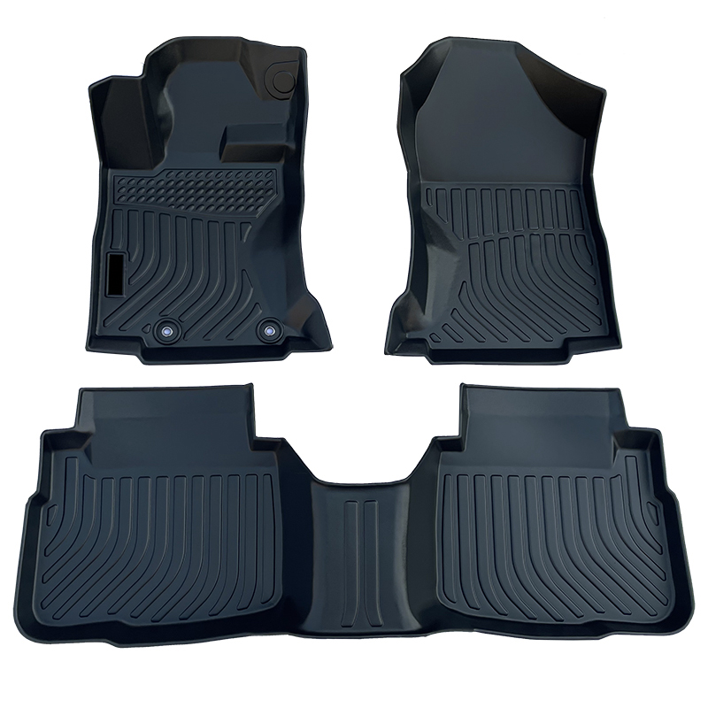 3D TPE all weather car floor liners mats for Subaru Outback cargo liner trunk mat