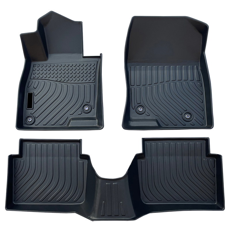 SMARTLINER Custom Fit Floor Mats For 2015-2019 Hyundai Sonata & 2016-2020 Kia Optima – Black, 1st & 2nd Row