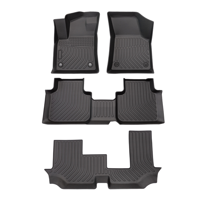 3D tpe all weather Car floor liners car floor mats for Volkswagen Atlas