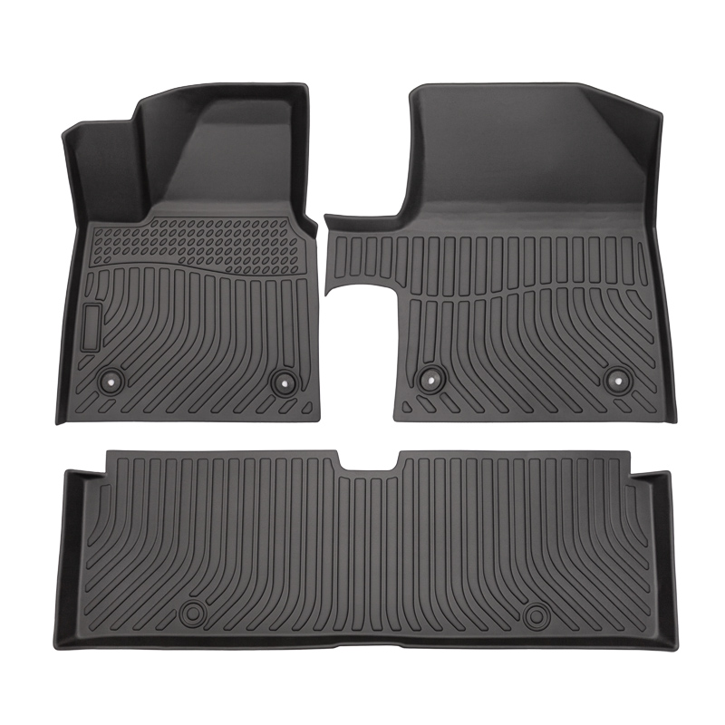 All weather 3D tech design TPE Car floor mats liners for Kia EV6 기아 EV6 카매트 cargo liner trunk mat