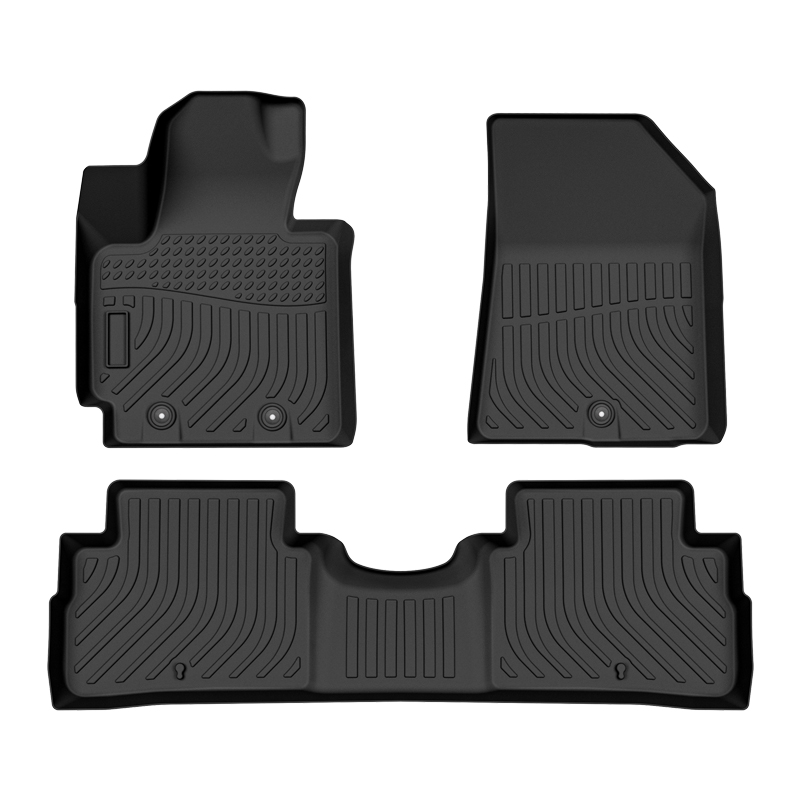 3D TPE all weather car floor liners mats for Kia Soul
