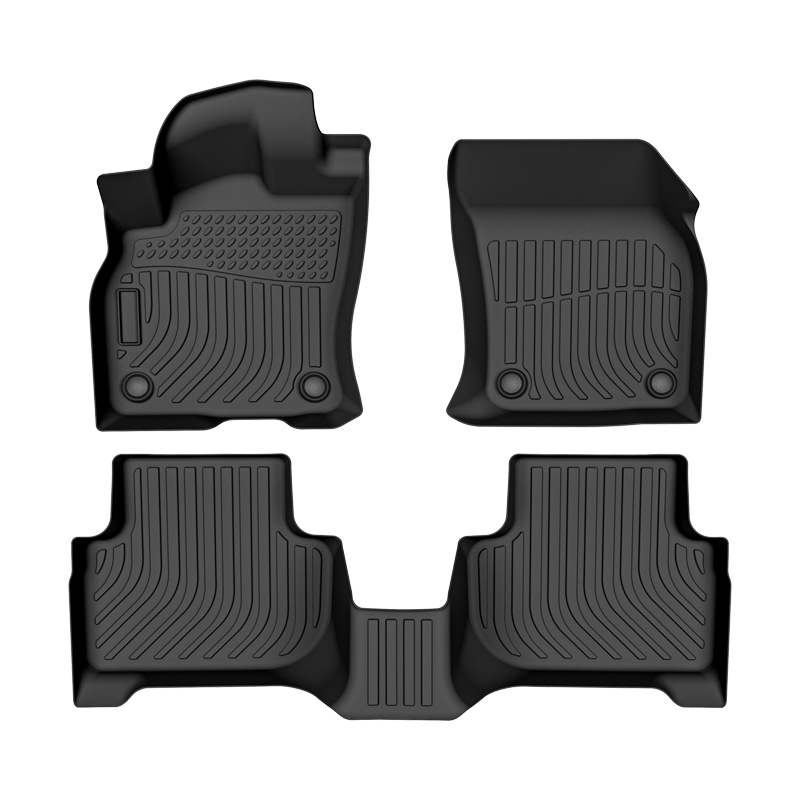 TPE all weather 3D tech design car floor liners mats Trunk mat for Audi Q3 cargo liner