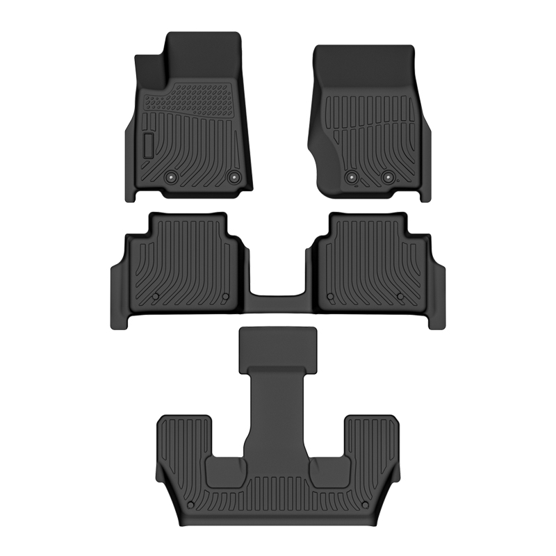 TPE all weather 3D tech design car floor liners mats for Jeep Grand Cherokee L