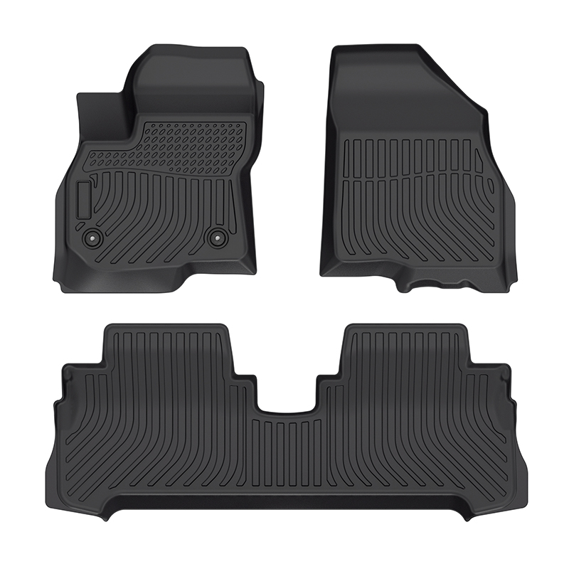 All weather 3D Tech Design TPE Car floor mats car floor liners for Chevrolet Bolt EV