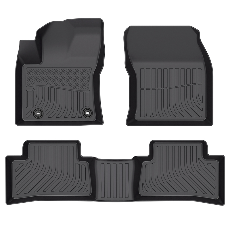 All weather TPE Car floor mats liners for Toyota Corolla Cross Hybrid cargo liner seatback trunk mat